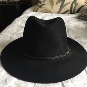 Janessa Leone black felt hat